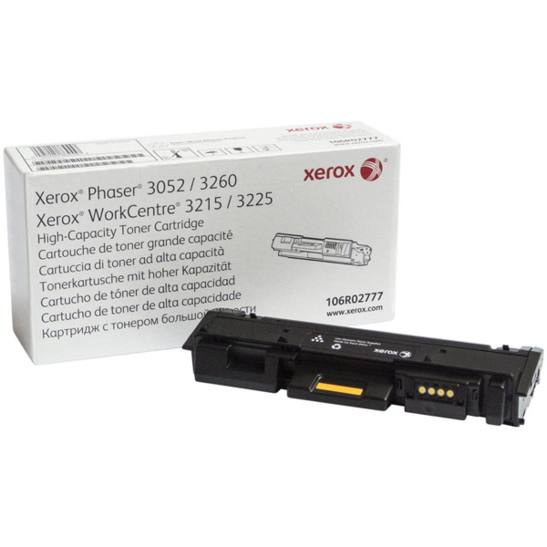 Xerox Phaser 3260/WorkCentre 3225 Negro Cartucho de Toner Original - 106R02777