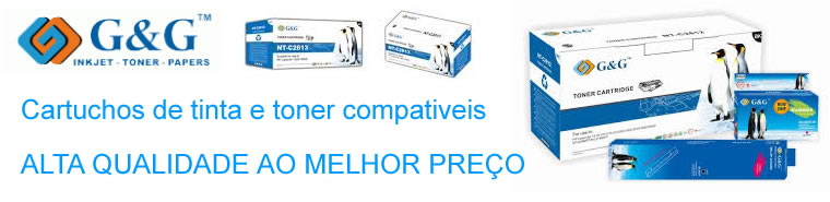 Cartuchos de tinta e toner G&G