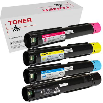 106R03737 / 106R03738 / 106R03739 / 106R03740 pack 4 cartuchos de toner compatible con Xerox VersaLink C7020 / C7025 / C7030 de alta calidad