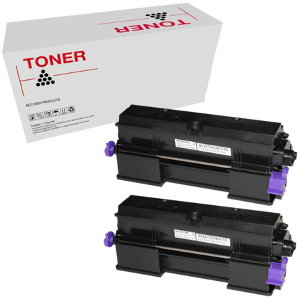 408060/SP400HE pack 2 toner generico Ricoh Aficio SP400DN/SP450DN 10,000 paginas