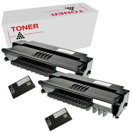 Aficio SP1100 pack 2 toner generico Ricoh Aficio SP1100 (406572)