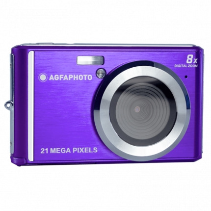 Agfaphoto DC5200 Camara Digital -  Sensor CMOS - Zoom Optico 8x - Color Lila
