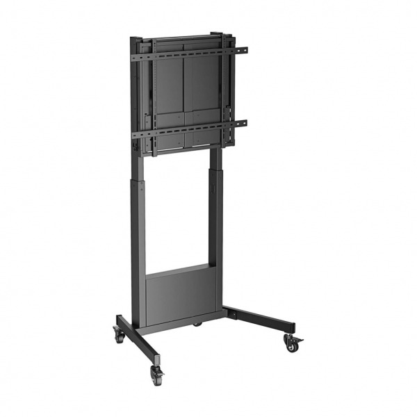 Aisens Soporte de Suelo Contrapeso con Rueda para Monitor/TV de 60â-100â - Acero de Alta Resistencia - Ajuste de Altura sin