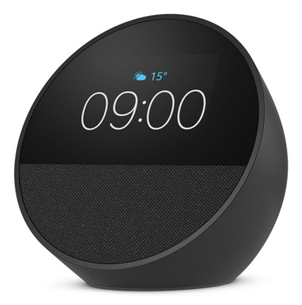 Amazon Echo Spot Altavoz y Despertador Inteligente - Sonido Potente e Intenso - Alexa - Color Gris