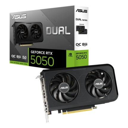 Asus GeForce DUAL RTX 5050 OC Edition Tarjeta Grafica 8GB GDDR6