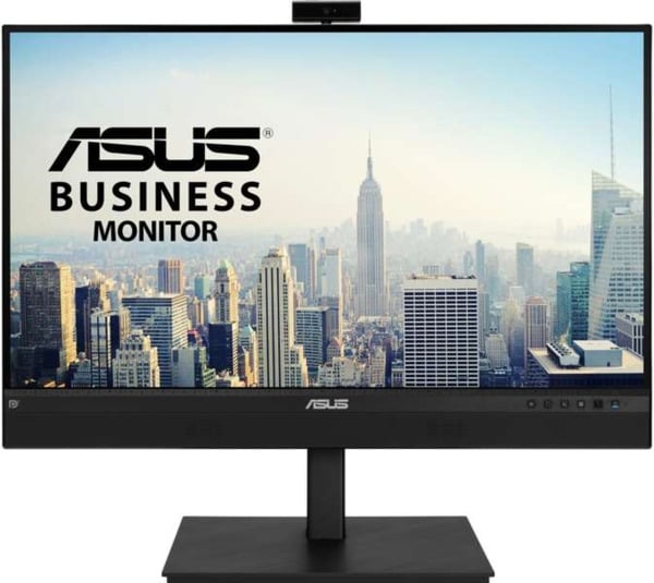 Asus Monitor 23.8" LED IPS FullHD 1080p - Respuesta 5ms - Ajustable en Altura, Giratorio e Inclinable - Webcam, Altavoces Incorp