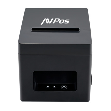 AVPos AVP-TC21NET Impresora Termica Tickets - Velocidad 200mm/s - Autocorte parcial - USB y LAN - Color Negro