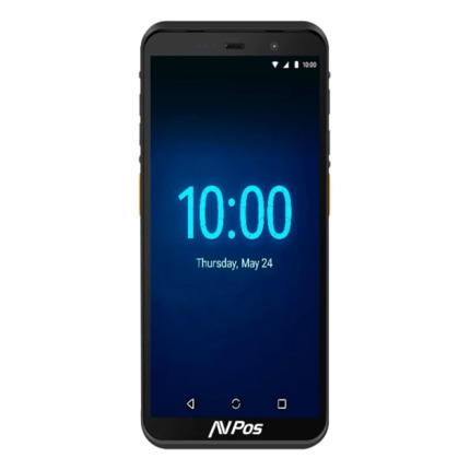 AVPos Capturador PDA DC70 6" OctaCore - 4GB - 64GB - WIFI BT NFC 4G  - 5000mAh - EscÃ¡ner de CÃ³digos de Barras 2D - Funda - Color Negro
