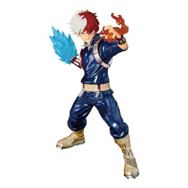 Banpresto My Hero Academia The Amazing Heroes Shoto Todoroki (Special) - Figura de Coleccion - Altura 14cm aprox. - Fabricada en