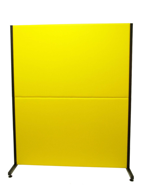 Biombo Valdeganga similpiel amarillo (2)