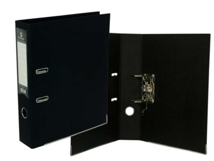 Bismark Archivador A-Z PVC Fº Lomo 75 - Gran Resistencia - Tarjetero en el Lomo - Cartoneras Metalicas en Borde Inferior - Mecanismo de Palanca