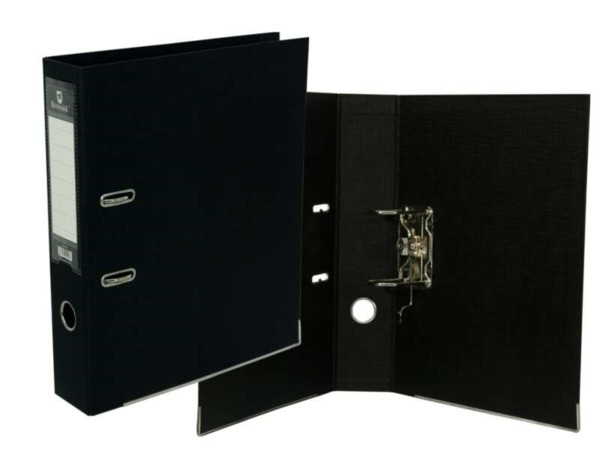 Bismark Archivador A-Z Formato Folio - PVC de Gran Resistencia - Tarjetero en el Lomo - Cartoneras Metalicas en el Borde Inferio