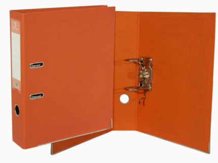 Bismark Archivador A-Z PVC A4 Lomo 75 - Gran Resistencia - Tarjetero en el Lomo - Cartoneras Metalicas en el Borde Inferior - Mecanismo de Palanca