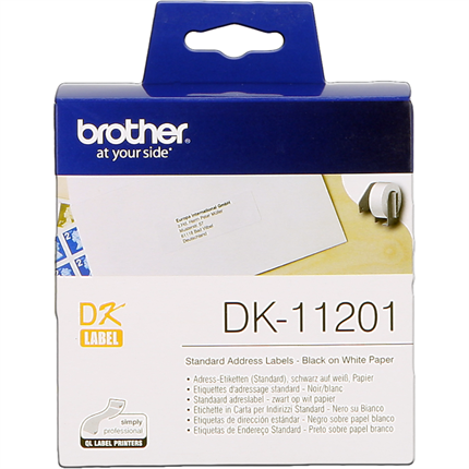 Brother DK-11201 Impresion de etiquetas original