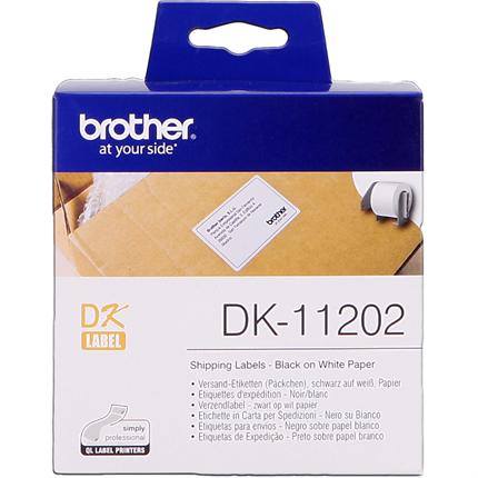 Brother DK-11202 Impresion de etiquetas original