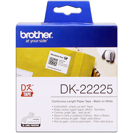 Brother DK-22225 Etiquetas Cinta continua, 38 mm x 30,48 m original