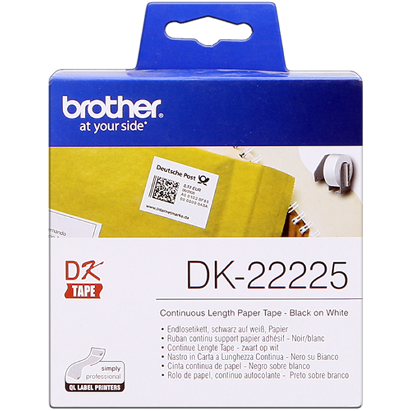 Brother DK-22225 Etiquetas Cinta continua, 38 mm x 30,48 m original