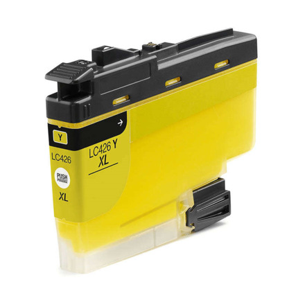 Compatible Brother LC426XL Amarillo Cartucho de Tinta Pigmentada - Reemplaza LC426XLY