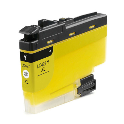 Compatible Brother LC427XL Amarillo Cartucho de Tinta Pigmentada - Reemplaza LC427XLY
