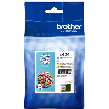 Brother multipack KCMY LC-424 LC424VAL ~3000 pag original
