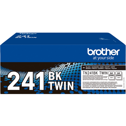 Brother multipack negro TN-241BKTWIN 241 ~2500 pag original