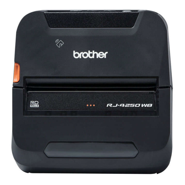 Brother RJ-4250WB Impresora Termica Portatil de Etiquetas y Tickets WiFi, Bluetooth, USB - Resolucion 203ppp - Velocidad 127mms