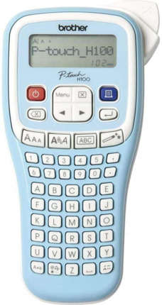 Brother PT-H100 Rotuladora Electronica Portatil - Pantalla LCD - Velocidad 20mms - Corte Manual