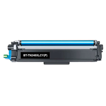 Compatible Brother TN248XL Cyan Cartucho de Toner - Reemplaza TN248XLC
