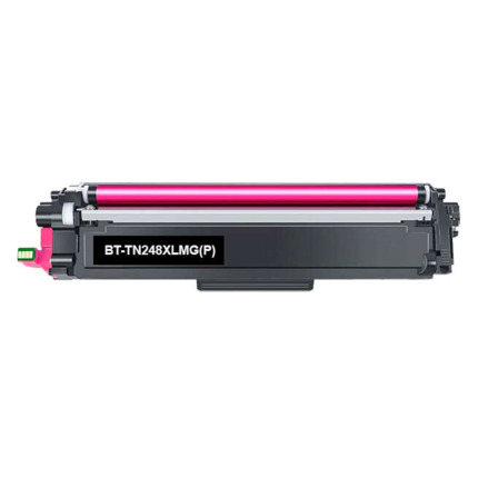 Compatible Brother TN248XL Magenta Cartucho de Toner - Reemplaza TN248XLM