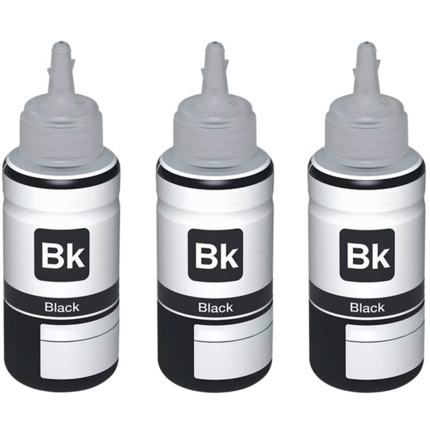 C13T03M140 Pack 3 tinteiro pigmentada generico Epson 111 para EcoTank -M1100, -M1120, -M1140, -M1170…