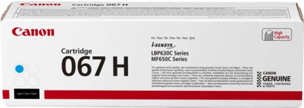 Canon 067H Cyan Cartucho de Toner Original - 5105C002