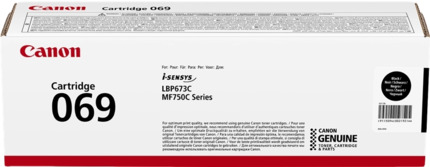 Canon 069 Negro Cartucho de Toner Original - 5094C002