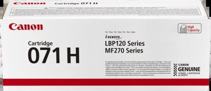 Canon 071H BK Negro Cartucho de Toner Original - 5646C002