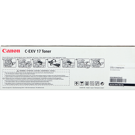 Canon C-EXV17bk - 0262B002 toner negro original