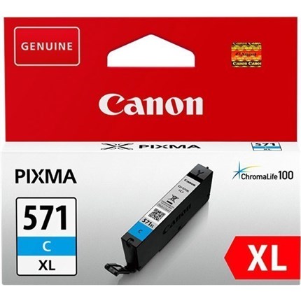 Canon CLI-571c XL (0332C001) tinta cian original