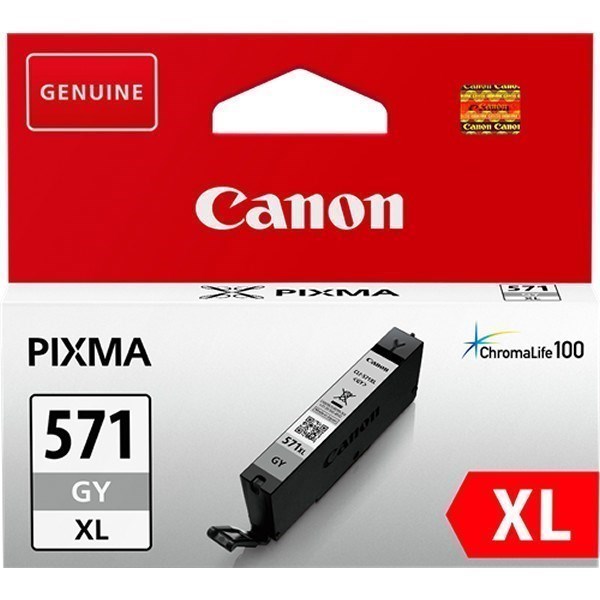 Canon CLI-571gy XL (0335C001) tinta gris original