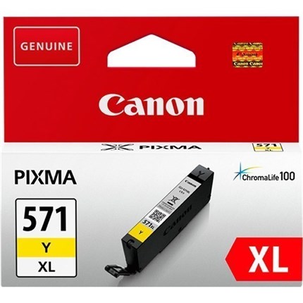 Canon CLI-571y XL (0334C001) tinta amarillo original