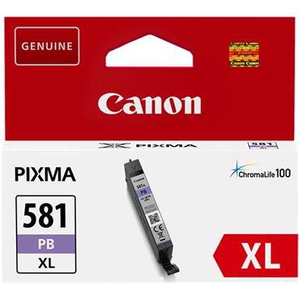 Canon CLI-581pb XL - 2053C001 tinta azul foto original