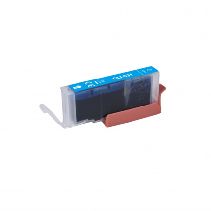 Compatible Canon CLI531 Cyan Cartucho de Tinta - Reemplaza 6119C001/CLI531C