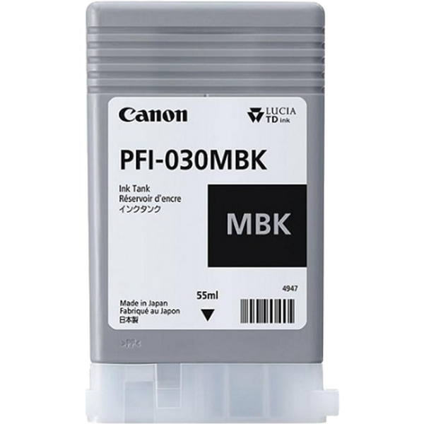 Canon PFI-030MBK - 3488C001 cartucho de tinta negro mate original