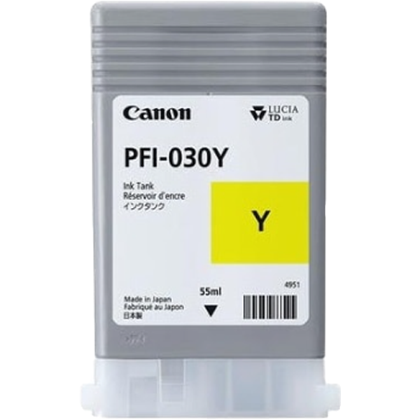 Canon PFI-030Y - 3492C001 cartucho de tinta amarillo original