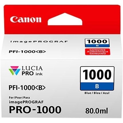 Canon PFI-1000b (0555C001) tinta azul original