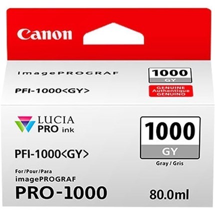 Canon PFI-1000gy (0552C001) tinta gris original