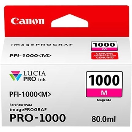 Canon PFI-1000m (0548C001) tinta magenta original