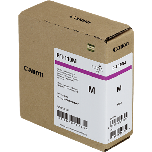 Canon PFI-110m - 2366C001 tinta magenta original
