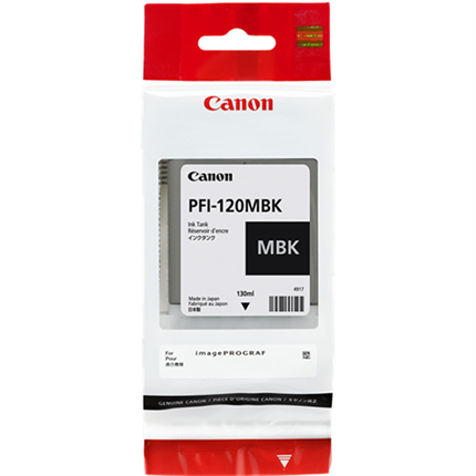 Canon PFI-120mbk - 2884C001 tinta negro mate original