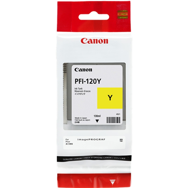 Canon PFI-120y - 2888C001 tinta amarillo original