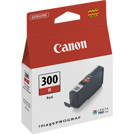 Canon PFI-300r - 4199C001 cartucho de tinta rojo original