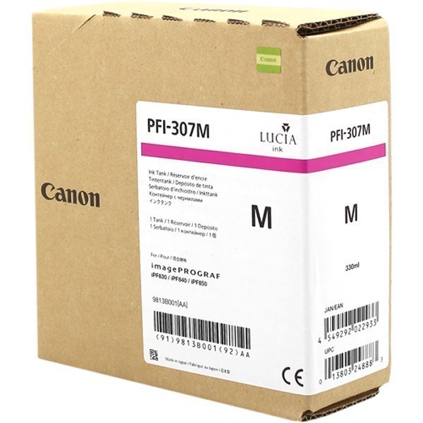 Canon PFI-307m (9813B001) tinta magenta original