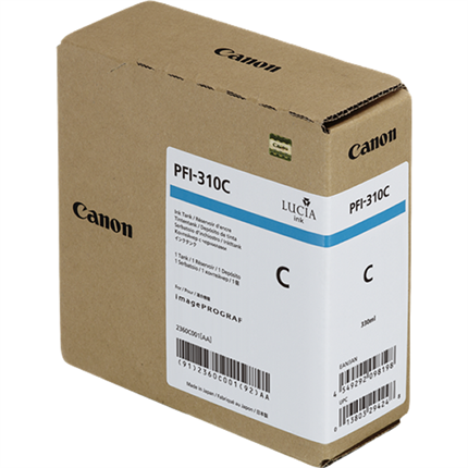 Canon PFI-310c - 2360C001 tinta cian original